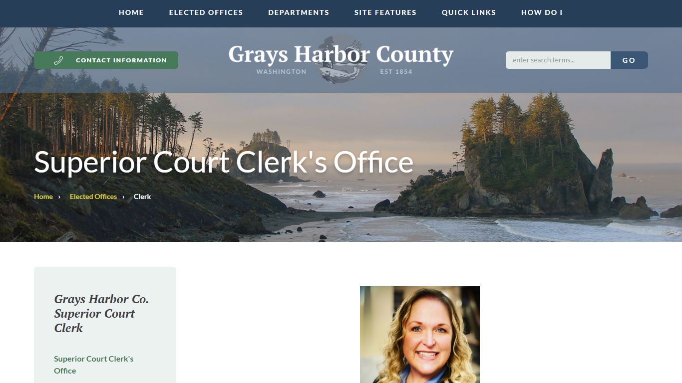 Superior Court Clerk's Office - Grays Harbor